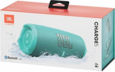 Акустическая система JBL Charge 5 Turquoise